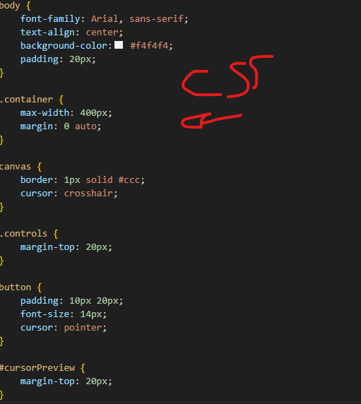 Exemple de code CSS